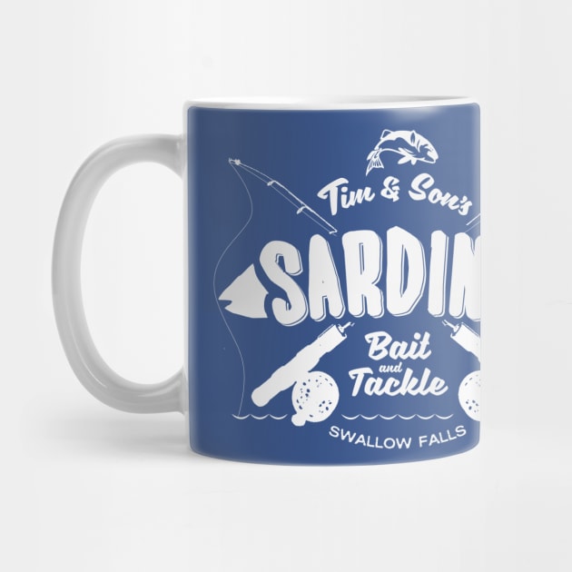 Tim and Sons Sardine Bait and Tackle by MindsparkCreative